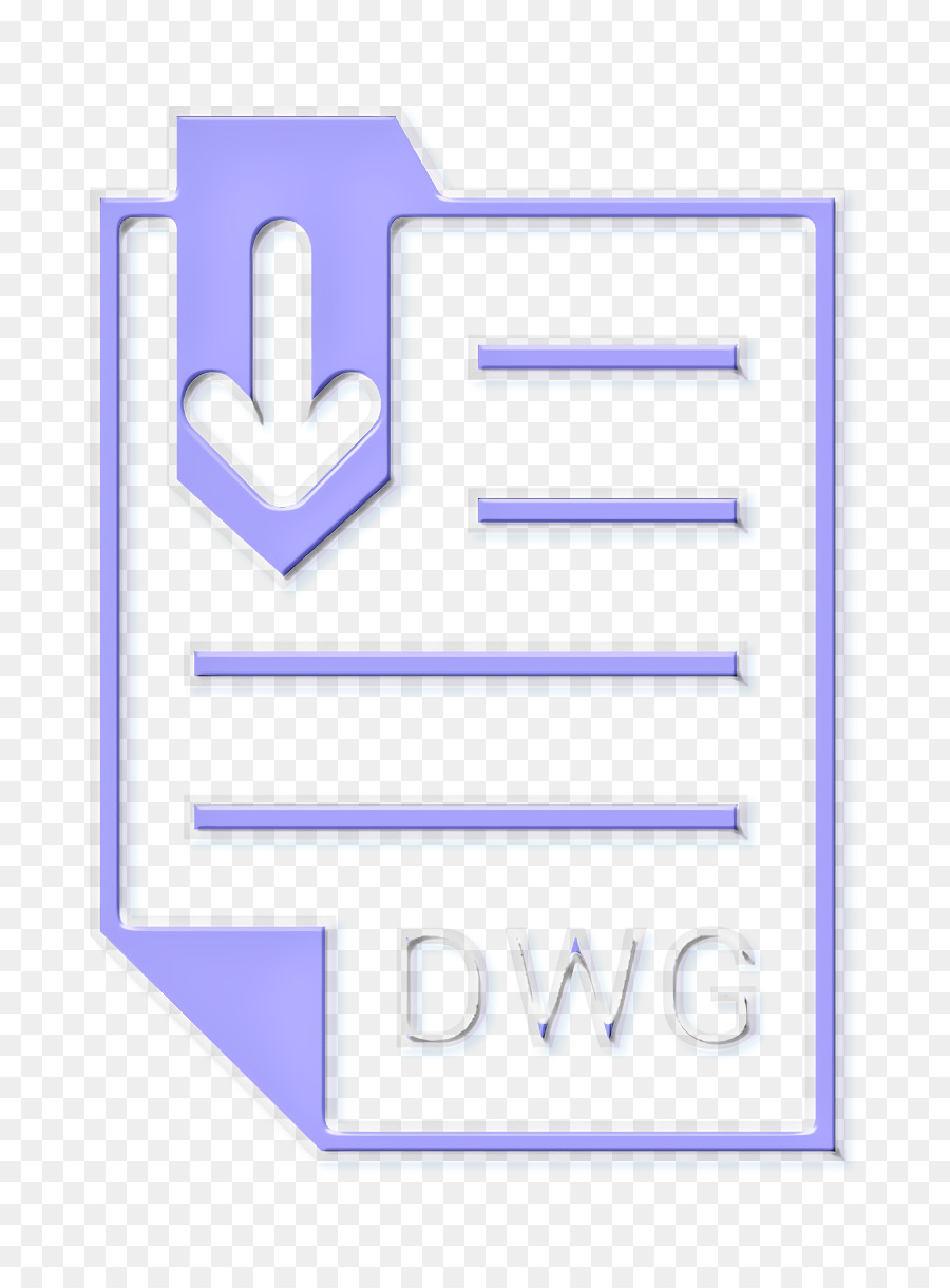 icona documento icona file icona DWG - 