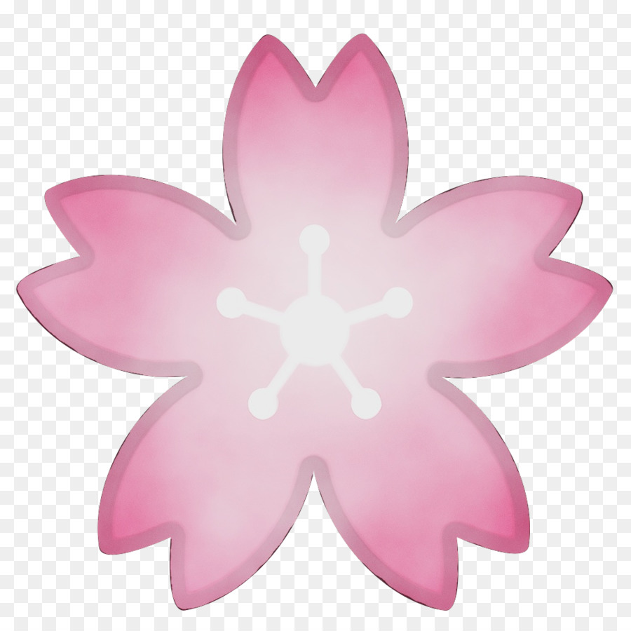 rosa Blütenblattviolette Pflanzenblume - 