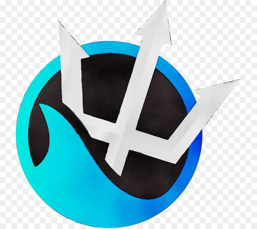 turquoise logo electric blue symbol turquoise