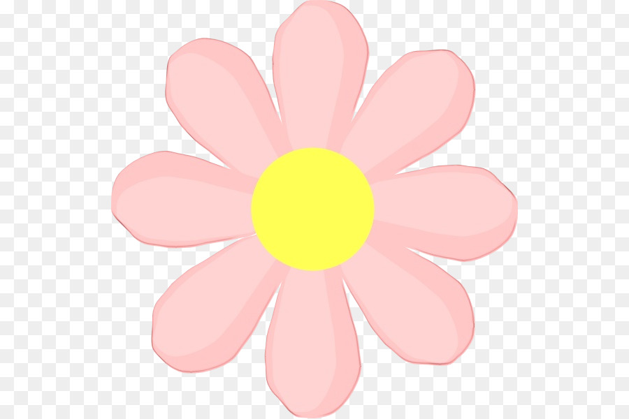 pianta del fiore di clip art petalo rosa - 
