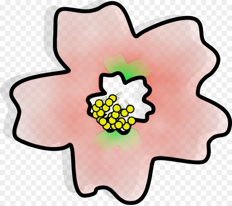 Clip Art Blütenblatt Aufkleber Pflanze - 