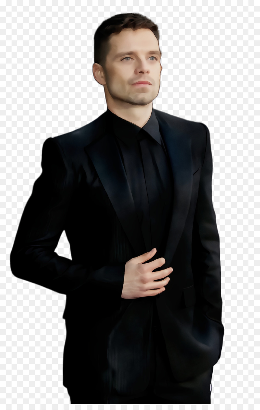 suit black formal wear clothing tuxedo