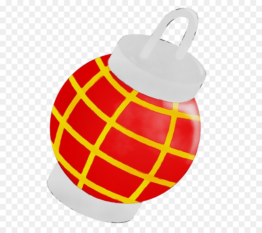 red yellow serveware water bottle clip art