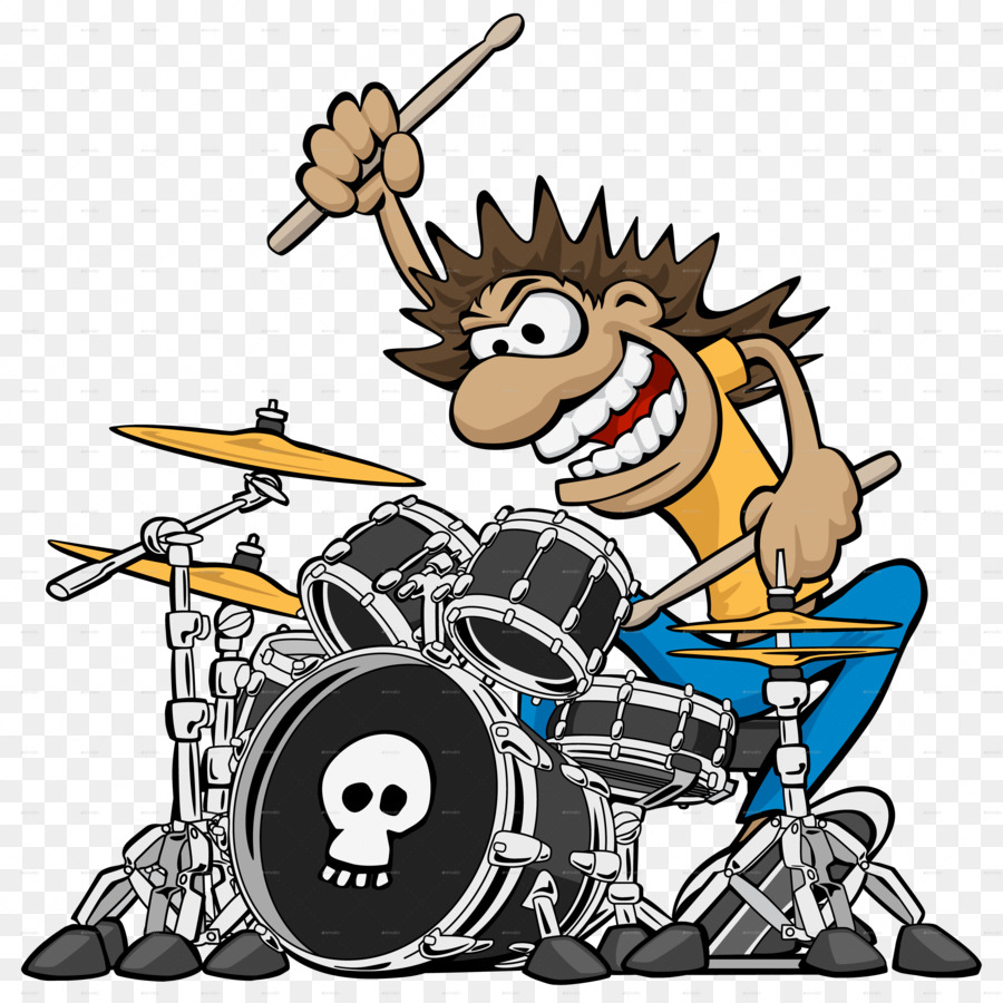 cartoon drummer drum clip art animated cartoon png download - 5000*5000 -  Free Transparent Cartoon png Download. - CleanPNG / KissPNG