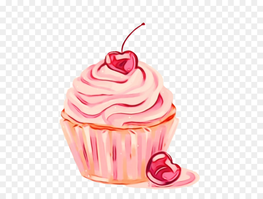 Rosa Cupcake Food Dessert Gefrorenes Dessert - 