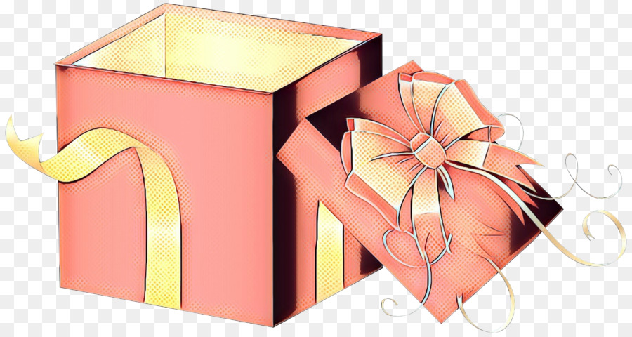 Rosa Ribbon Box ClipArt - 