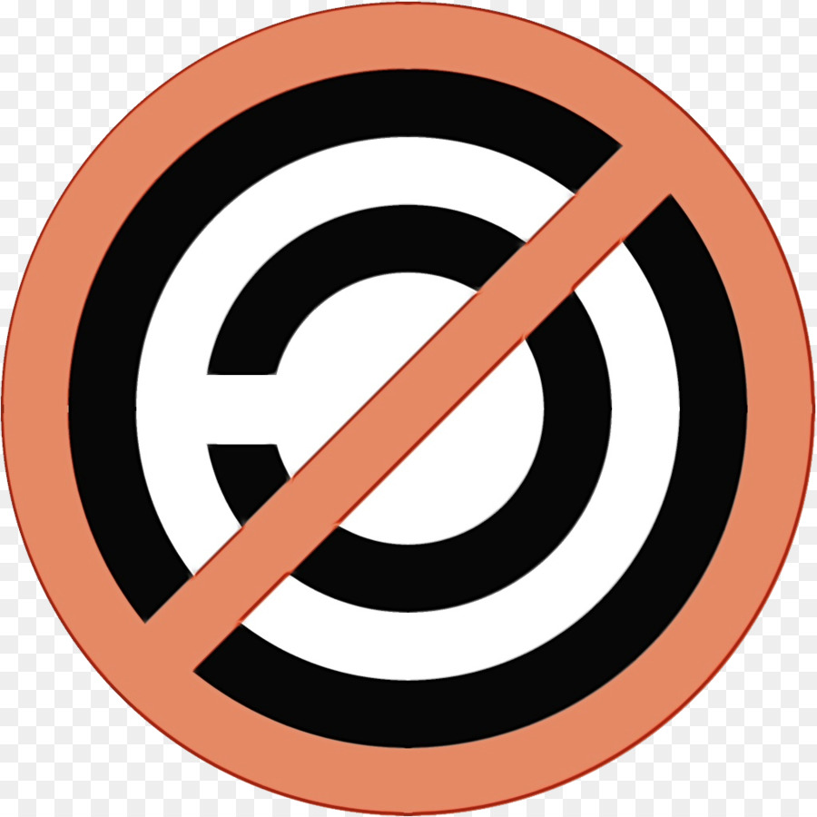 logo del carattere del simbolo del cerchio del clip art - 
