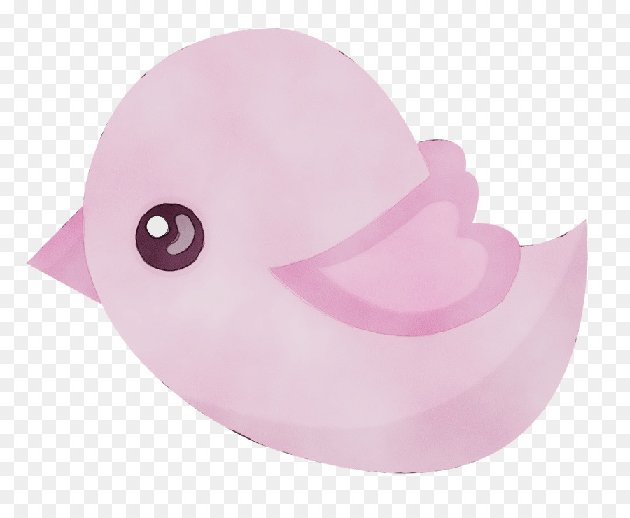 pink water bird rubber ducky headgear cap