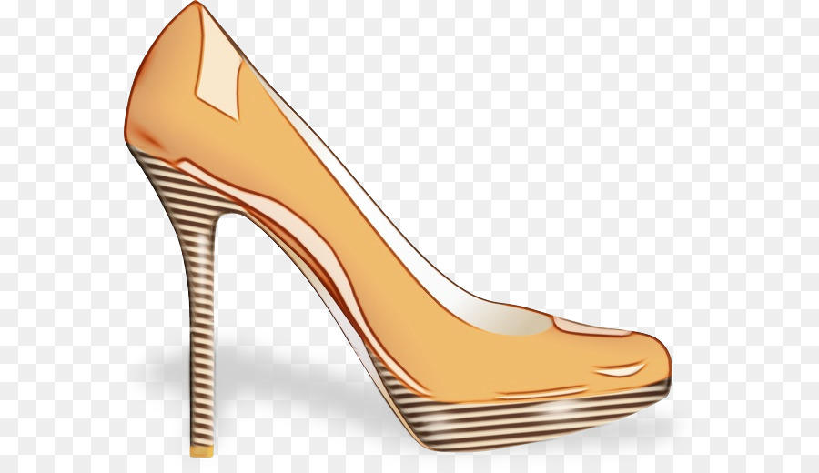 high heels footwear basic pump yellow shoe