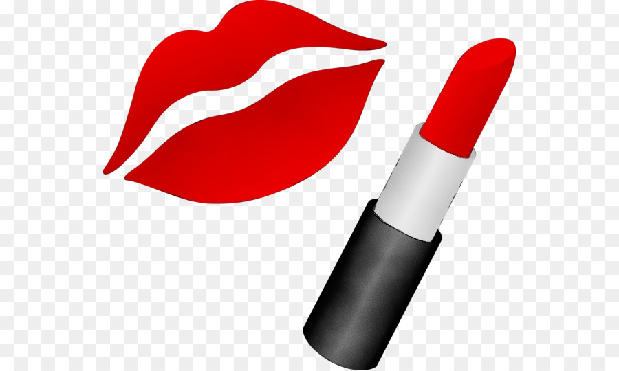 cosmetici rossi di clip art del labbro del rossetto - 