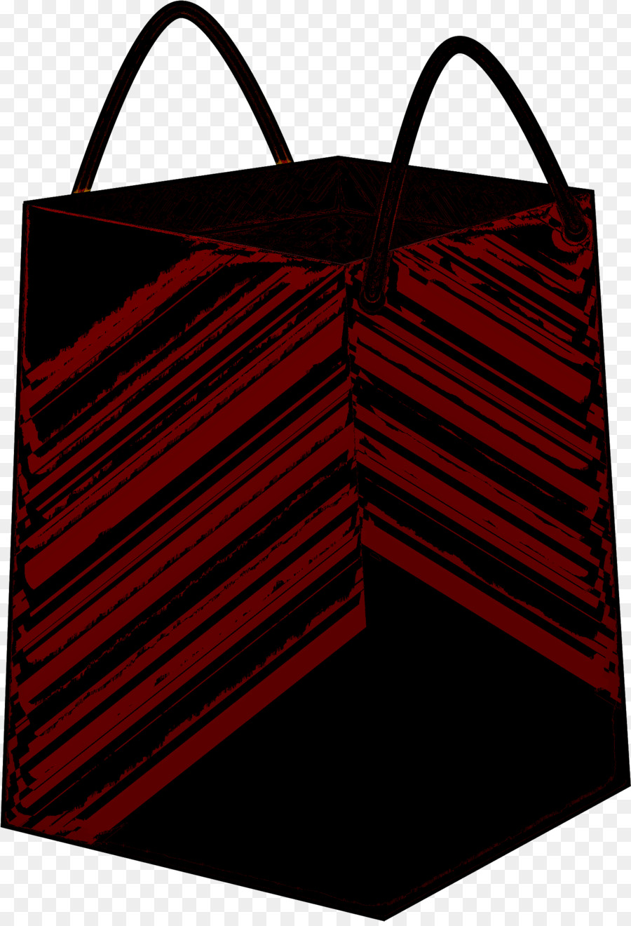 Rote Tasche Muster Handtaschenzeile - 