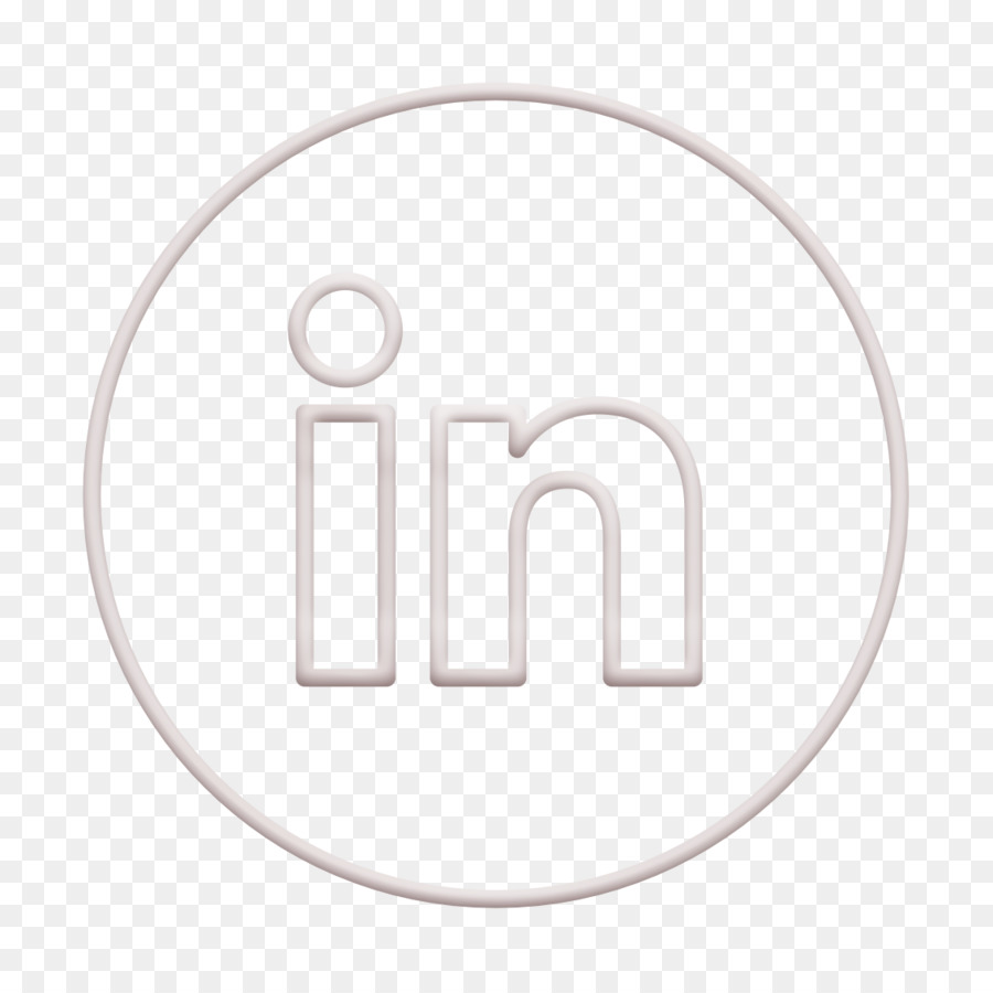 Linie Symbol LinkedIn Symbol Neon-Symbol - 