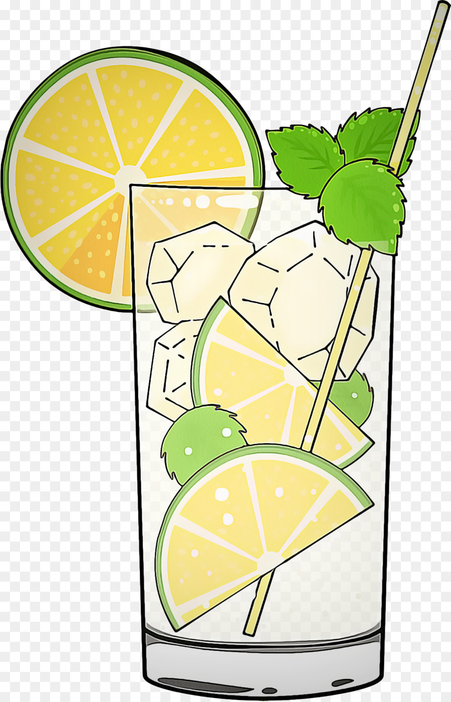 Kalk Key Lime Cocktail Garnish Clip Art Getränk - 
