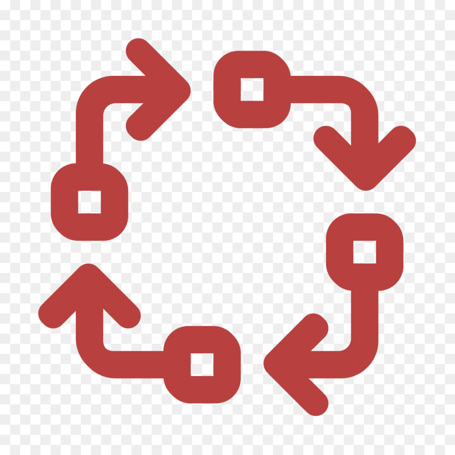 Pfeile Symbol Loop-Symbol-Phasen-Symbol - 