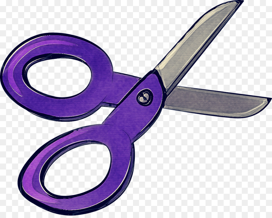 scissors purple cutting tool office supplies office instrument