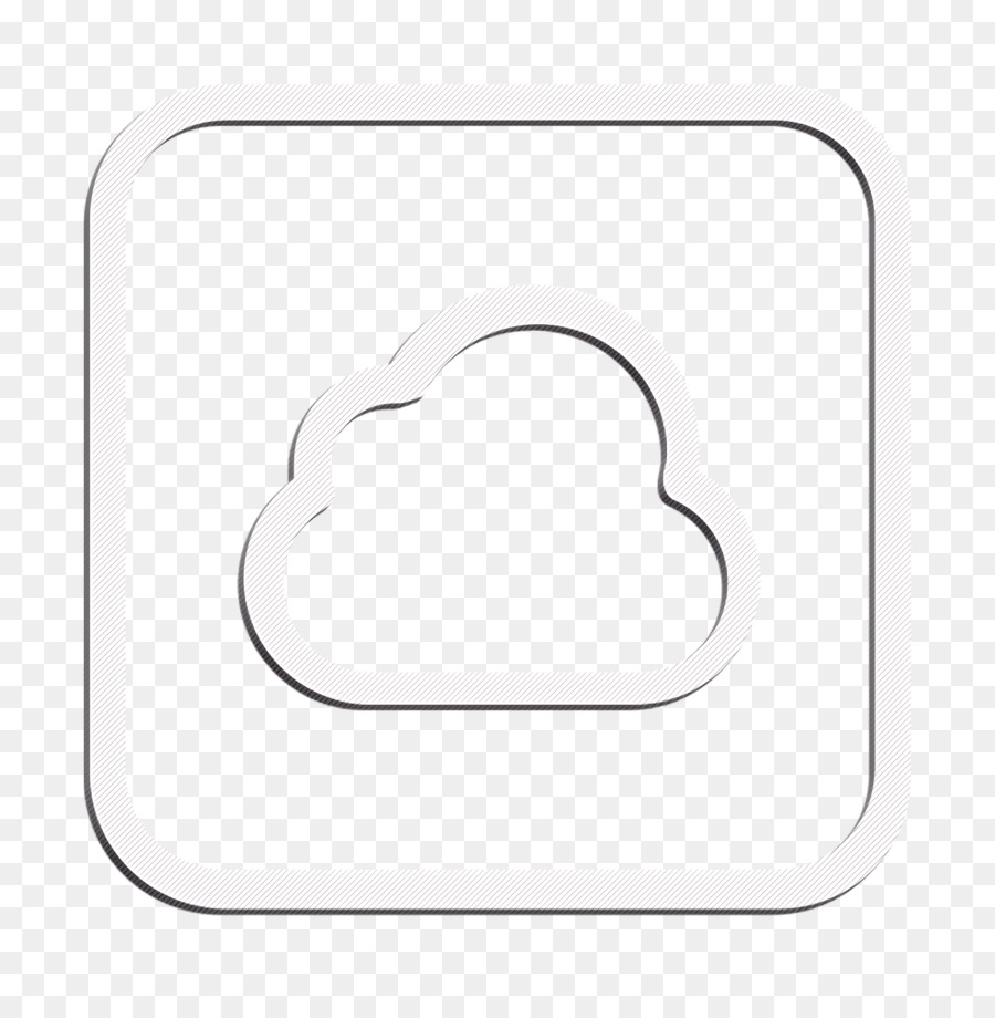 Cloud-Symbol Mediensymbol Netzwerksymbol - 