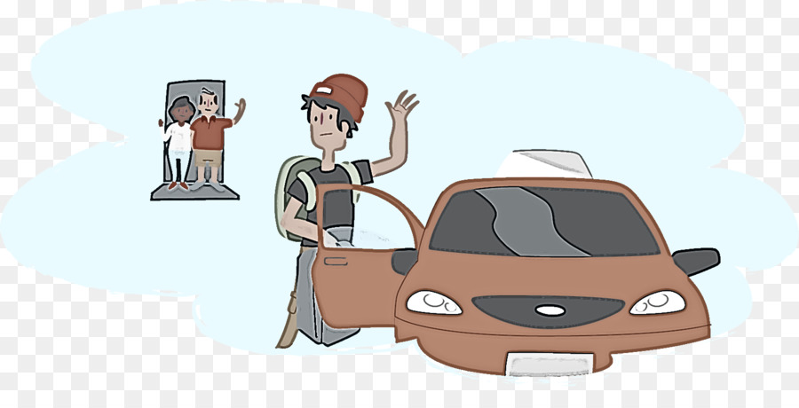 cartone animato modalità di trasporto veicolo di trasporto auto - 