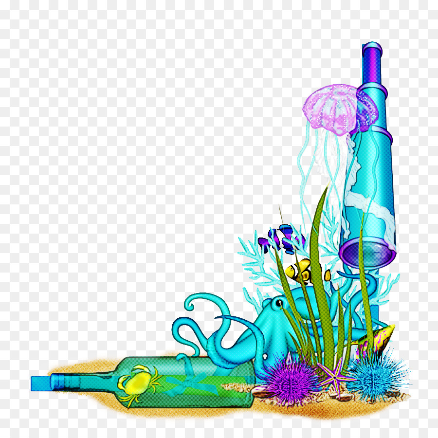 Turquoise Aqua Graphic Design Schreibgerät - 