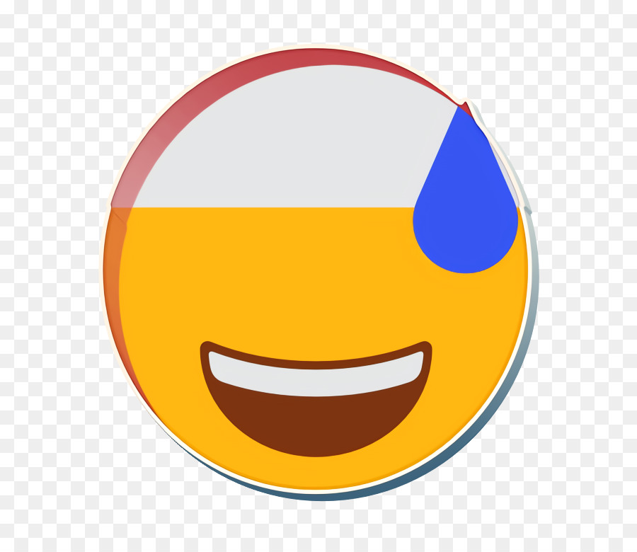 Mütze-Symbol Kalter Schweiß-Symbol Emoji-Symbol - 