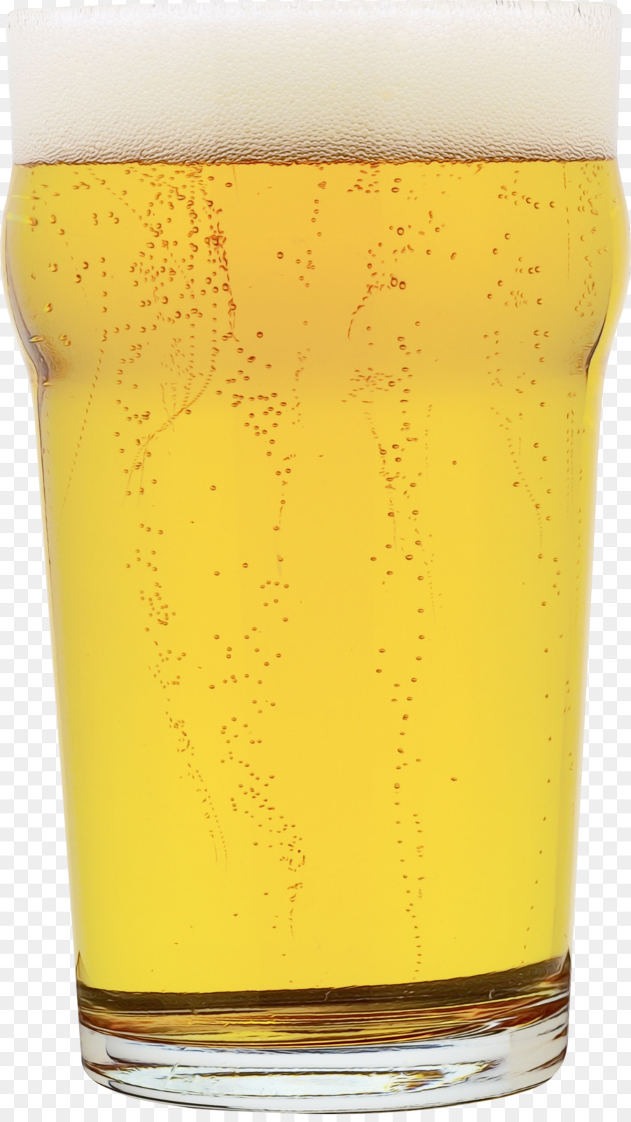 Pint Glass Uống bia thủy tinh màu vàng pint - 