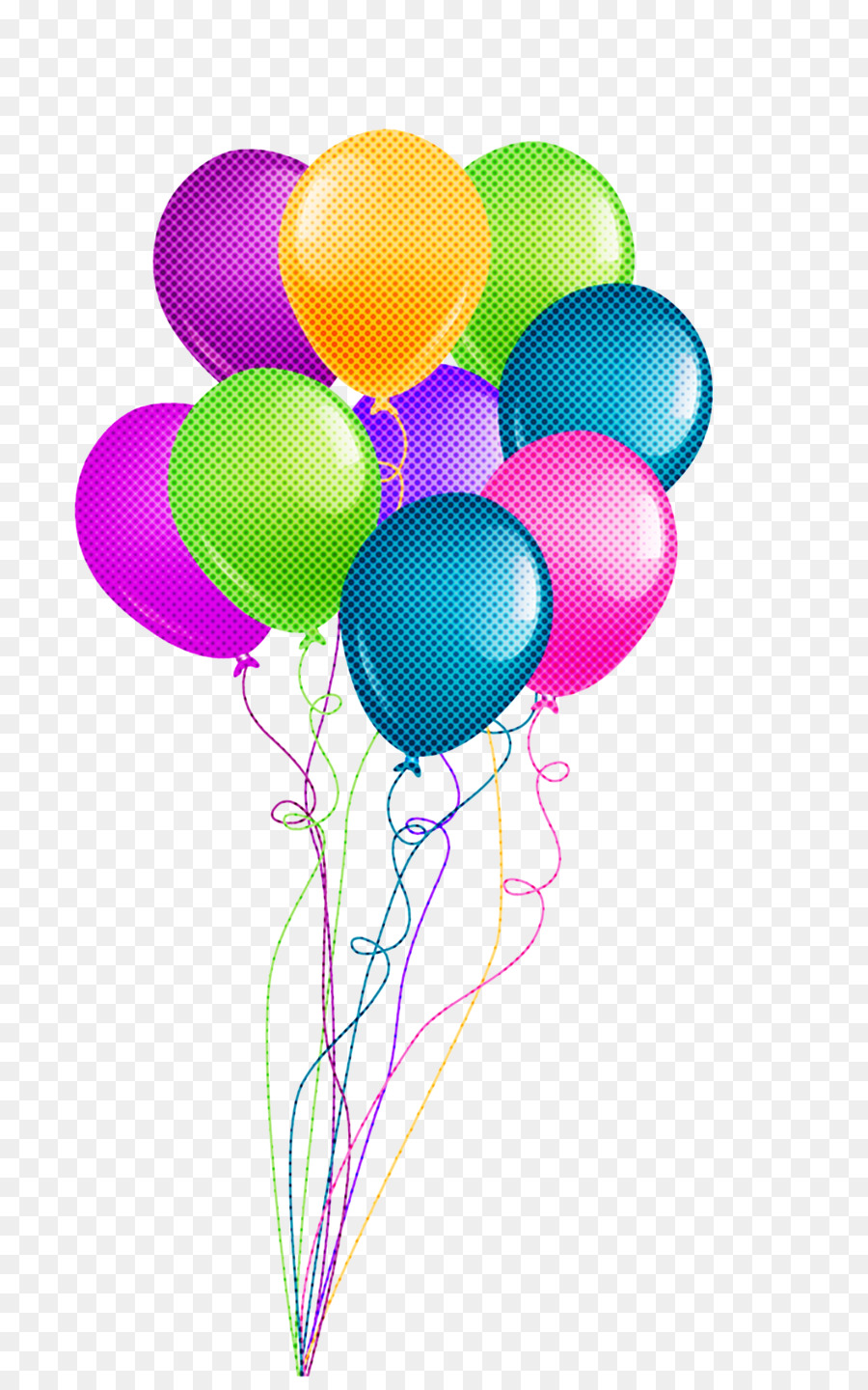 balloon party supply graphic design clip art