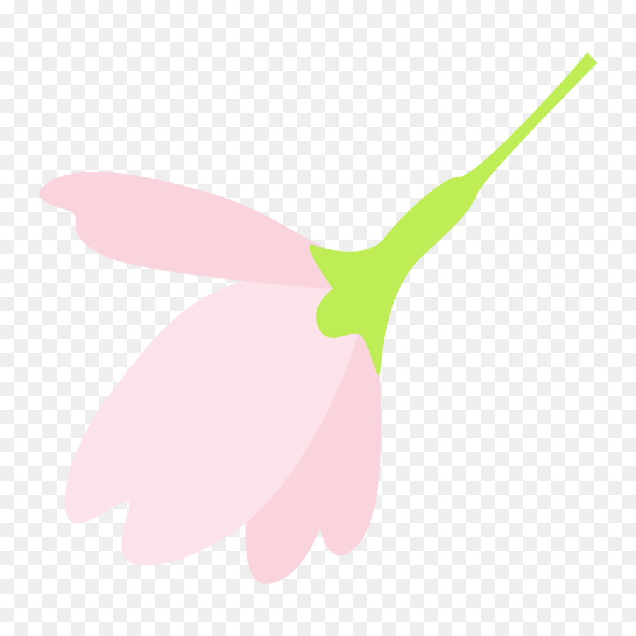 pink leaf plant wing clip art