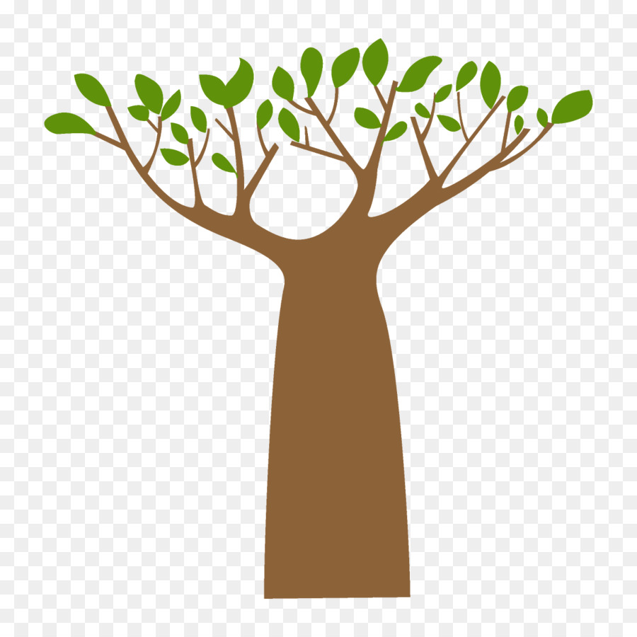 pianta di clipart della foglia del ramo di albero - 