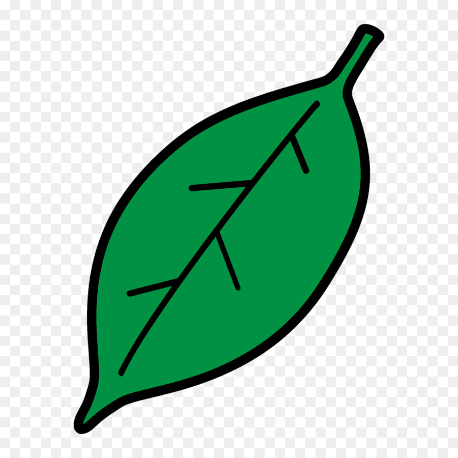 leaf green clip art line tree