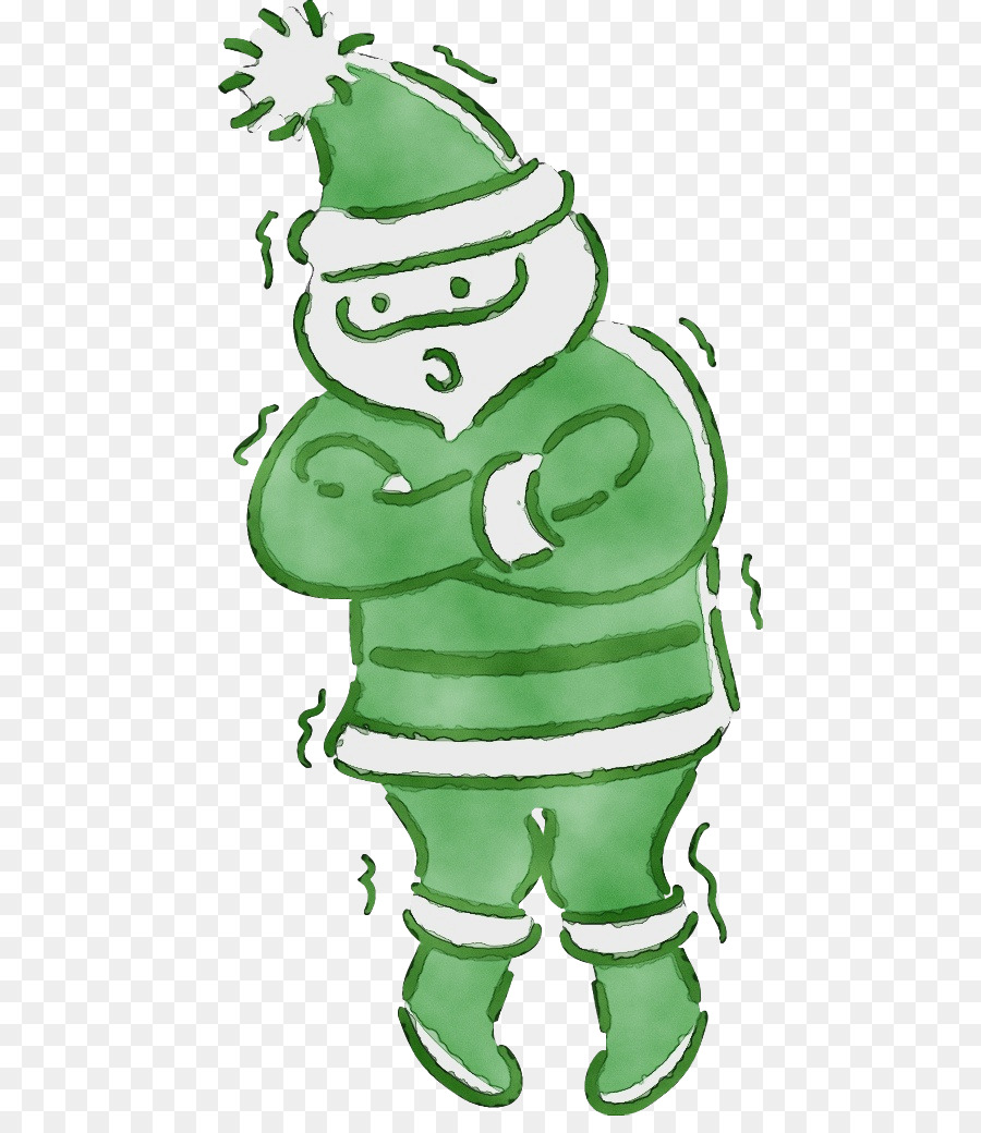 green clip art fictional character