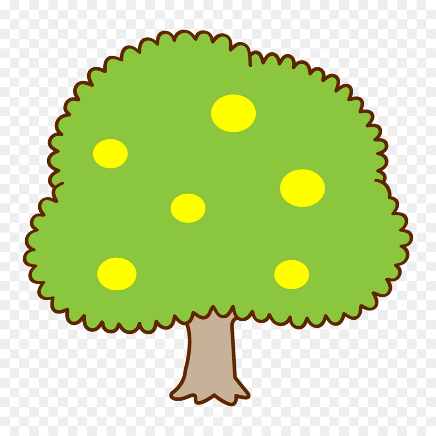 grüne Clipartblatt Baumanlage - 