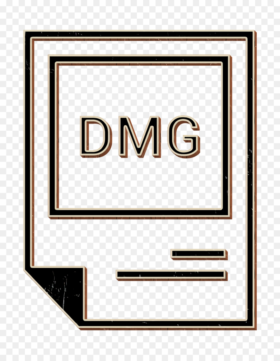DMG-Symbol-Erweiterungssymbol-Datei-Symbol - 