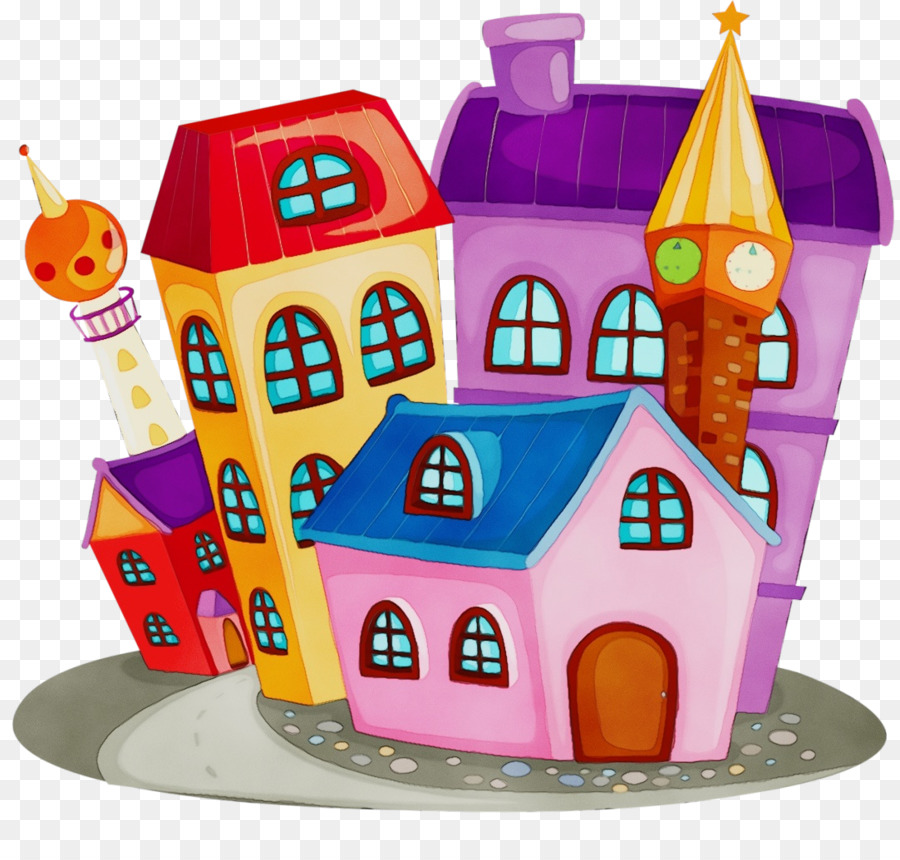 Castello di rifornimento di rifornimento di decorazione della torta del giocattolo - 