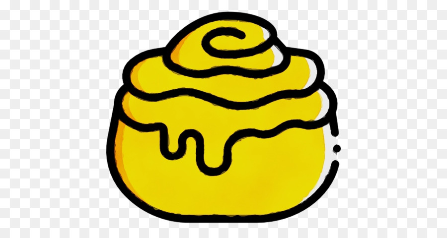 yellow clip art symbol