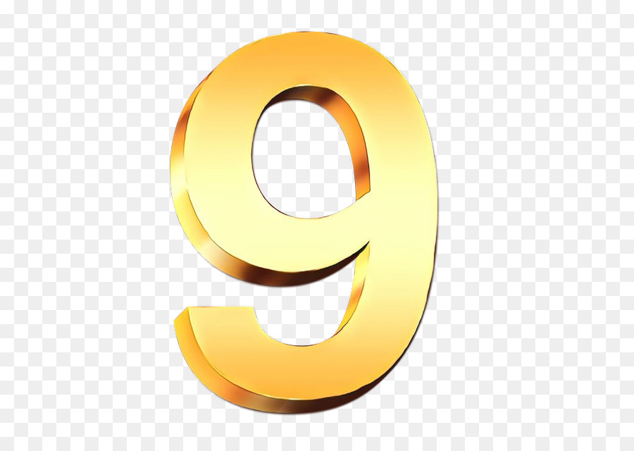 yellow symbol font number material property