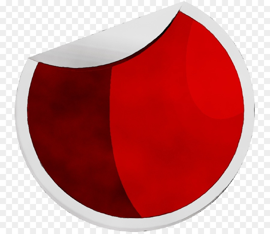 Rote kastanienbraune Kreisplatte Carmine - 