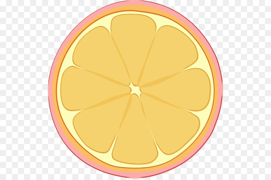 yellow clip art leaf peach grapefruit