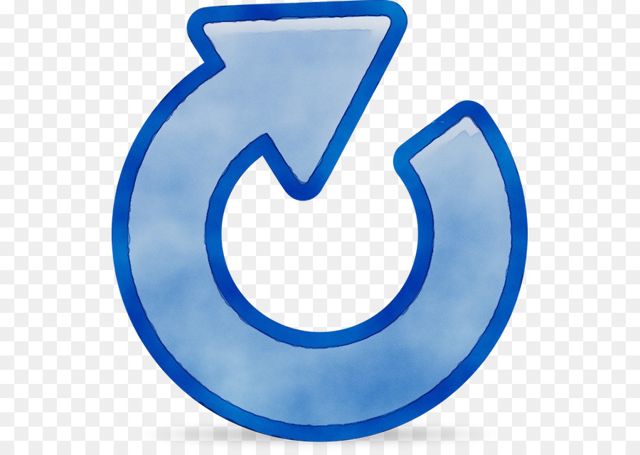 electric blue clip art symbol
