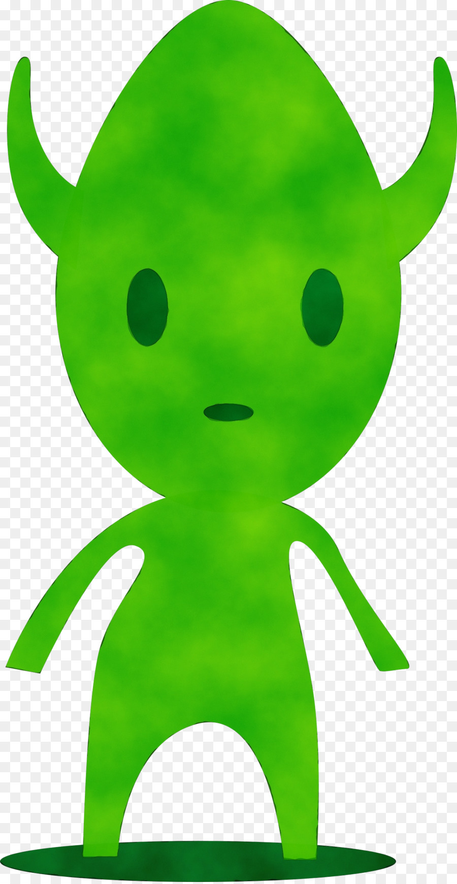 green clip art fictional character symbol