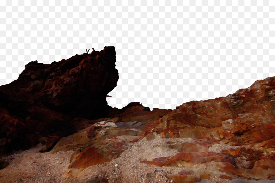 Paesaggio geologico geologico del fenomeno della roccia - 