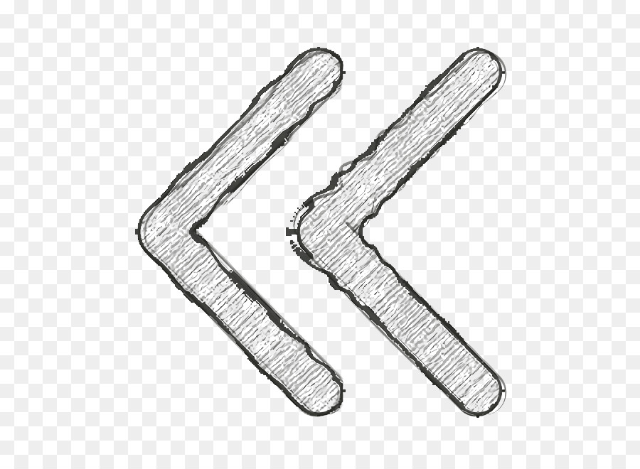Pfeilsymbol Doppelpfeilsymbol Doppelchevronleft-Symbol - 