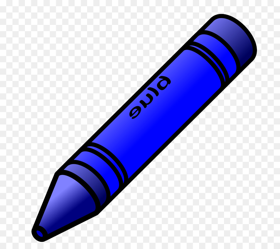 ClipArt Electric Blue Stift Schreiben Implementieren Instrumentenzubehör - 