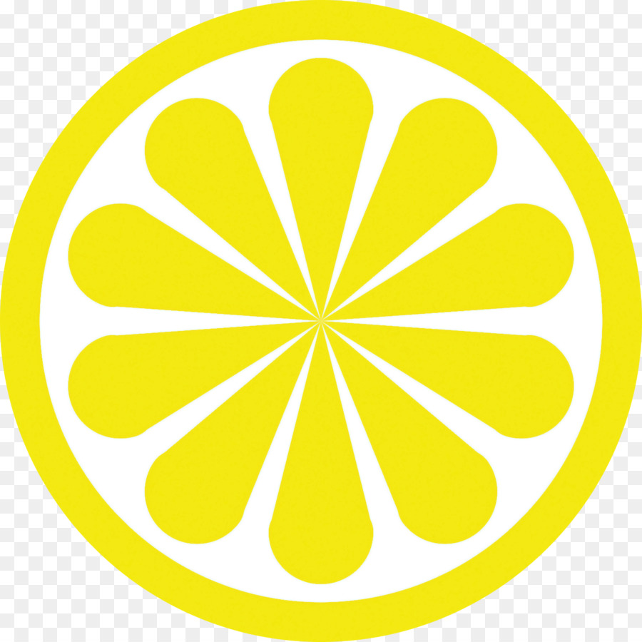 Gelbes Symbol Kreis ClipArt - 
