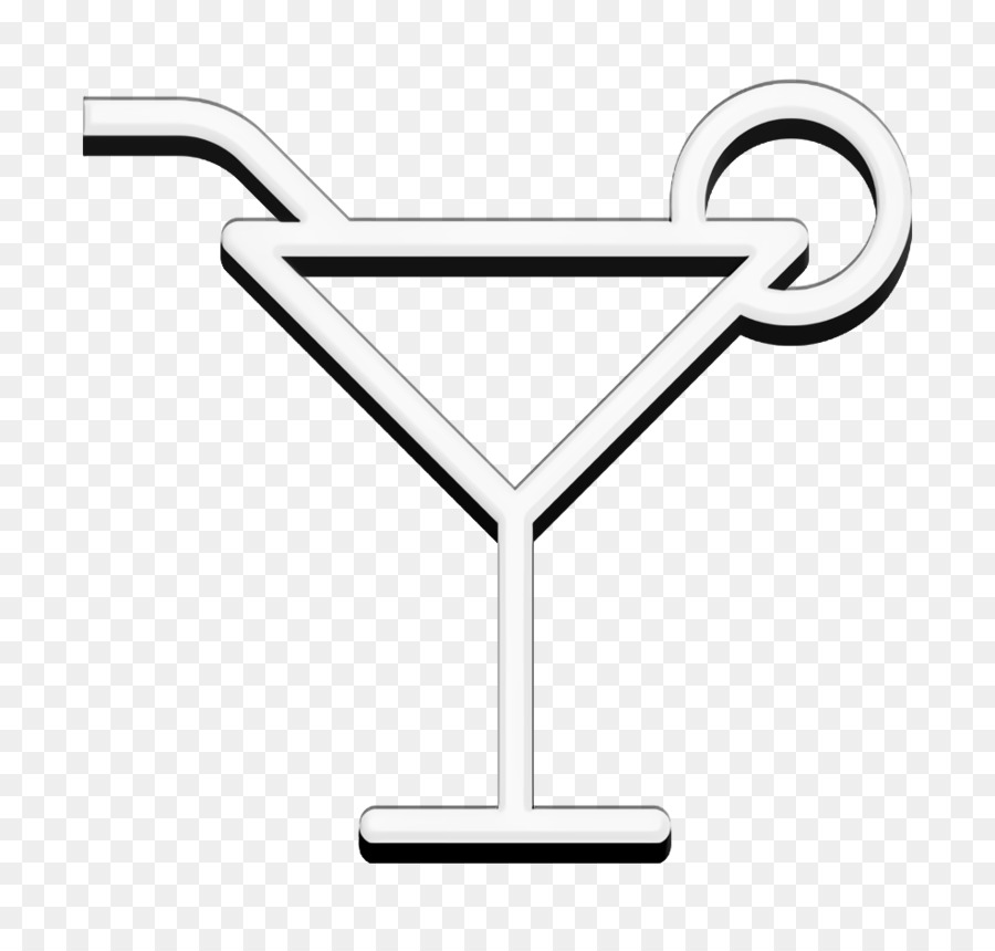Cocktail-Symbol Mojito-Symbol Streamline-Symbol - 