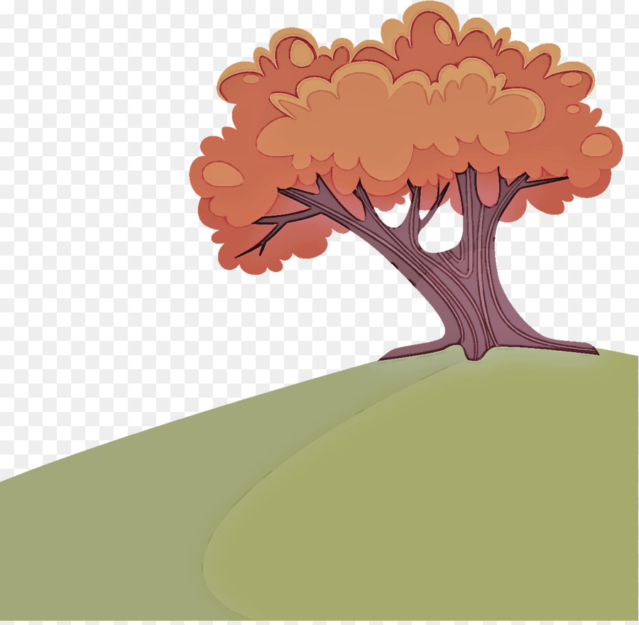 Baum Blatt Cartoon Pflanze ClipArt - 
