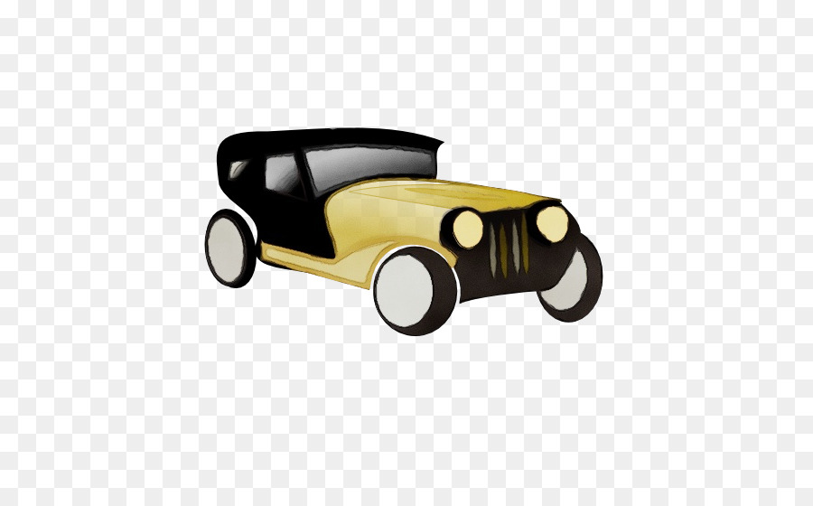 xe cơ giới xe cổ xe cổ xe màu vàng - 
