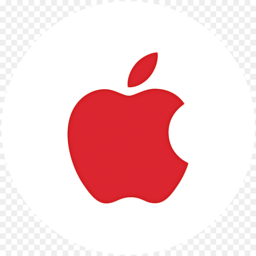ClipArt logo mela frutta rossa - 