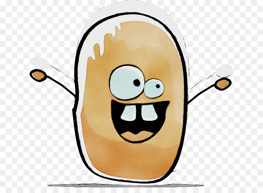 cartoon clip art nose smile potato