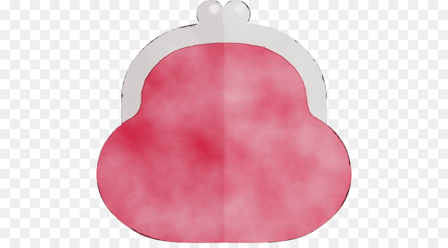 Ornamento della pianta del cuore di Magenta rosa - 