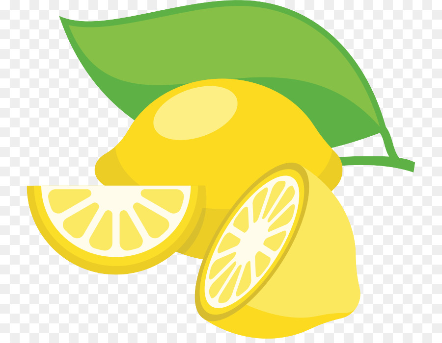 Clip di agrumi giallo limone frutta - 