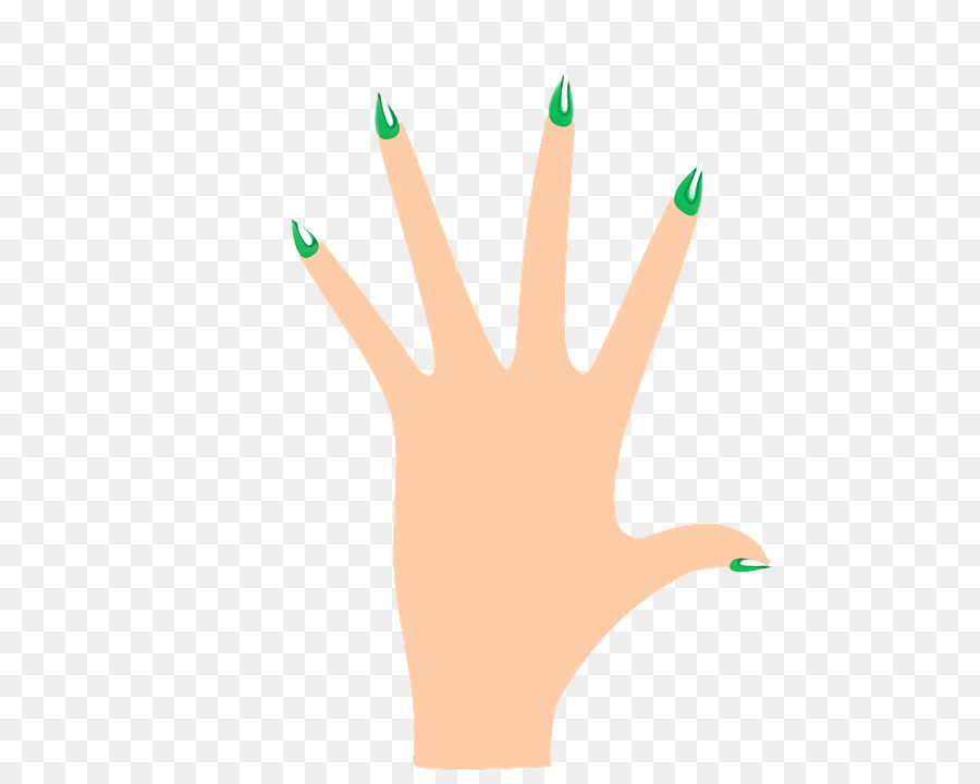 finger hand nail line gesture